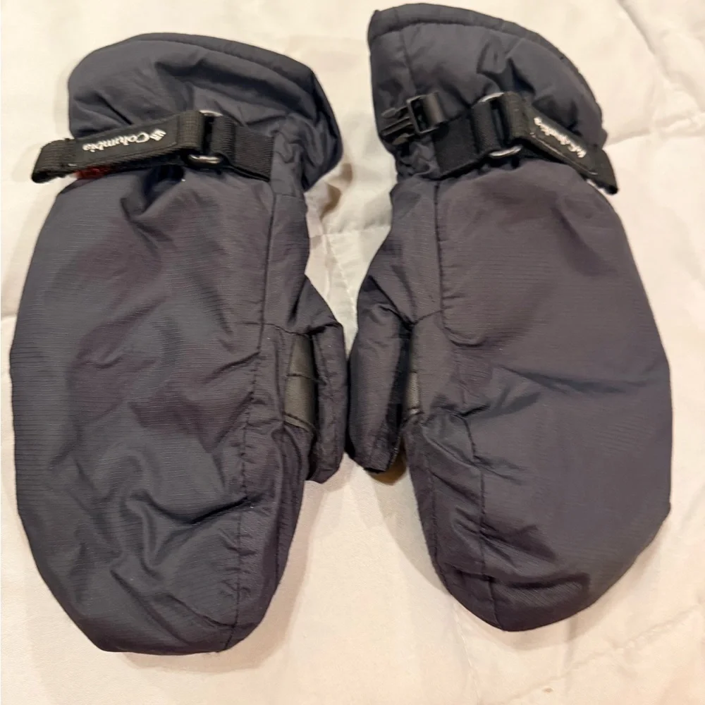 Columbia Black Insulated Mittens